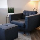 IKEA Arm Chair & Ottoman 1인용 소파 및 오토맨 이미지