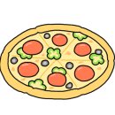 세모피자 이미지