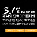 인천 3.1절 마라톤대회 참가조사 이미지