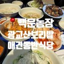 백운농장 | 광교산 보리밥 맛집 애견동반식당 백운농장