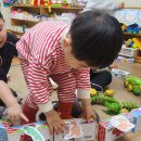 *블록으로 동물원을 만들어요*친구들이 찍어준 사진*영어*밸런스짐볼 이미지