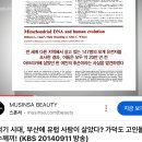 이거봐 개신기하다? 현생인류가 전부 한 모계에서 출발한거래 이미지