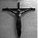 제단에 설치되는 성미술 -십자가상 (crucifix) -- 한국교회와 성미술-4], 홍수원 이미지