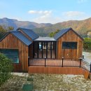 고성-회화-02-비-05 | 바베큐장 폴딩도어 고성 펜션 시공 사례