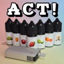 샤슈 컴퍼니의 입호흡액상 ACT! WITH 닷 에어로 드립팁 소개 및 사용 후기