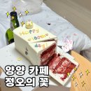 정오의 꽃 | 강원도 양양 &lt;정오의 꽃&gt; 기념일 수제 레터링케이크 추천