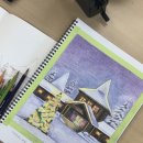 힐링 색연필화 이미지