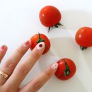 네일온츄 | 부천네일아트 추천 : 소사역 네일 귀여운 토마토 네일 받고 왔어요