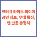 자이언티 헤이즈 | 크러쉬 라이브 와이어 | 공연 정보, 무대 특징, 팬 반응 총정리