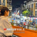 02.옥정사거리 A | 하노이 호안끼엠 야시장 카페 추천 | Coffee A 테라스 방문 후기