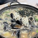 산오징어바지락칼국수 이미지