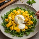 서홍농장 | 🍃브라타치즈 새싹 망고 샐러드