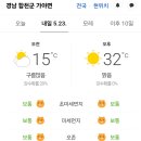 RE:5월23일(목)가야산의 절경- 천년의 시간 숨겨진보물(해인사 소리길) -공지사항&amp;날씨예보 이미지