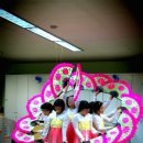 인도네시아 단기선교 부채춤 공연때 입었던 워십의상입니다 이미지