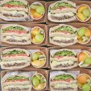 월드비전춘천어린이집 | B세트 - 고구마불고기샌드위치(하프) + 과일s / 춘천월드비전어린이집 간식도시락 대량 단체주문 배달