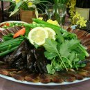 과메기 무침회 만들기 이미지