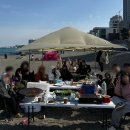 참즐거운음악학원 | 파도 소리와 함께한 16인의 봄바다 캠핑💙 이번 봄은 설렘 한가득 안고 출발합니다! 울산 포엠뮤직 음악학원