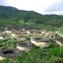 세계의 명소와 풍물 108 - 중국 복건성, 토루(土樓 / Tulou)......발....풍경 이미지 이미지