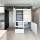 제니스 키친 | 부산 두산위브더제니스 오션시티 삼성 키친핏 냉장고장 리폼(홈카페장,로봇청소기장, 밥솥장)