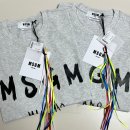 MSGM 반팔 티셔츠, 엠에스지엠 22SS 브러쉬드 로고 반팔티 2000MM510 후기