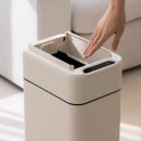 춤으로 여는 세상 | 삶의 질 수직 상승! 스마트 자동 센서 미니 쓰레기통 10L 솔직 후기