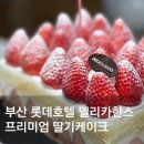 한스브레드본점 | 부산 롯데호텔 델리카한스 프리미엄 딸기케이크 픽업 라운지앤바 이용후기