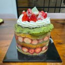 초코미케이크 | 성심당 케익부띠끄 말차딸기크레페 케이크 🎂 + 초코미마들렌 후기 (말차딸기크레페 vs 말차시루)