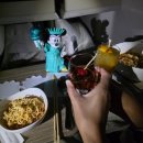 아시아나 A380 비즈니스 스마티움 뉴욕 왕복 후기 2층 좌석 기내식 총정리