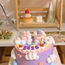 엔티카 안양평촌2호점 | [안양레터링케이크 맛집] 평촌케이크 해피베어데이 블루베리 미니사이즈 가격,맛 후기