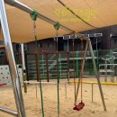 구로초등학교 | [우리스포츠산업] 서울동구로초등학교_그네줄 교체