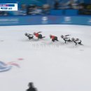 남자 쇼트트랙 500m 두 번째 재시작 &amp; 김태성 페널티 실격 이미지