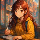 일러스트 콘텐츠 기획과 제작(아이패드) | 홍대일러스트, 감성과 기술이 만나는 곳 — 나만의 그림을 찾는 시간