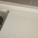 (주)비전약품 | 인조대리석 주방상판 황변 복원 작업