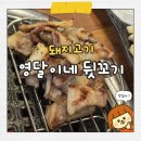 동탄원천로 1R | [화성/동탄] 능동 뒷고기 맛집 - 영달이네 뒷꼬기