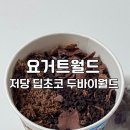 쌍용하나마트 | [요거트월드 천안쌍용점] 저당 딥초코 두바이월드 방문 포장 후기/ 천안디저트/ 천안맛집/ 서이추환영