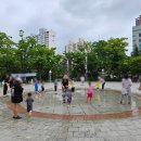 까치공원 바닥분수 이미지