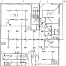 전등설비 평면도면 이미지