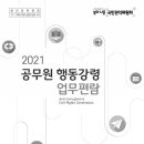 2021공무원행동강령 업무편람 이미지