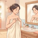 거울 앞에서 문득… 유방암, 자가검진과 정기 검진으로 지켜요 ! 이미지