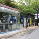 시내버스정류장 이미지
