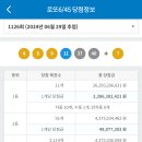 ★ 1126회차 로또 당첨번호 ★ 04-05-09-11-37-40 보너스 07 이미지