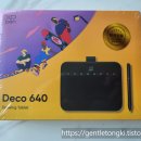 (야간)태블릿PC드로잉 | 첫 드로잉 타블렛으로 딱! XP-PEN Deco 640 언박싱 후기