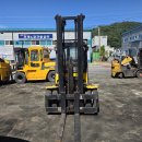 07년식 현대지게차 HDF30-5S 디젤 3톤 중고지게차 (더블타이어, 3단마스트 6m, 반캐빈) 이미지