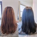 석촌호수 미용실 추천! 12월애헤어 석촌점에서 하얀 디자이너와 함께한 블루 염색 성공 후기