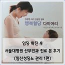 임당 확진 후 임신성당뇨 관리 위해 서울대학교병원 산부인과 외래 진료 본 후기