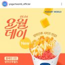 (주)월드냉동운수 | 요거트월드 신메뉴 양쯔간루월드 양쯔깐루 내돈내산 후기