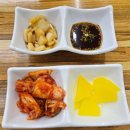 노란 오징어 | [강릉 중앙시장] 노란 간판 '다래' 장칼국수 &amp; 속 꽉 찬 오징어순대 솔직 후기