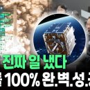 누리호 진짜 일 냈다…교신률 100% 완.벽.성.공｜13기 모두 궤도 안착…부차 임무까지 완료 [뉴스쏙] / 연합뉴스 이미지
