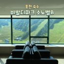 홍천 비발디파크 소노벨B 스위트 세미취사 : 객실, 주차 마트, 세탁실 정보 후기