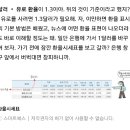 달러 유로 환율. 환율시세표. 이미지